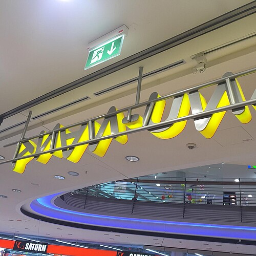 Edelstahl Befestigungskonstruktion mit Pendel